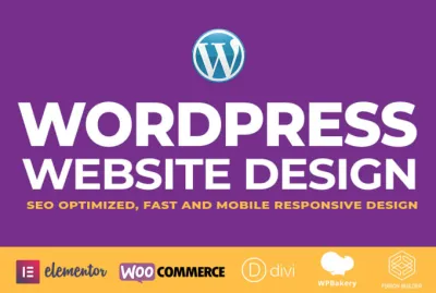 I will build wordpress website design and website development