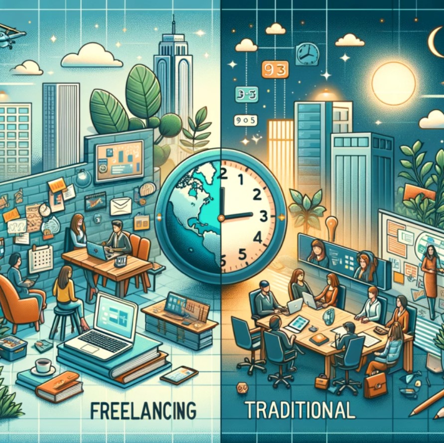 Freelancing vs. Traditional Employment